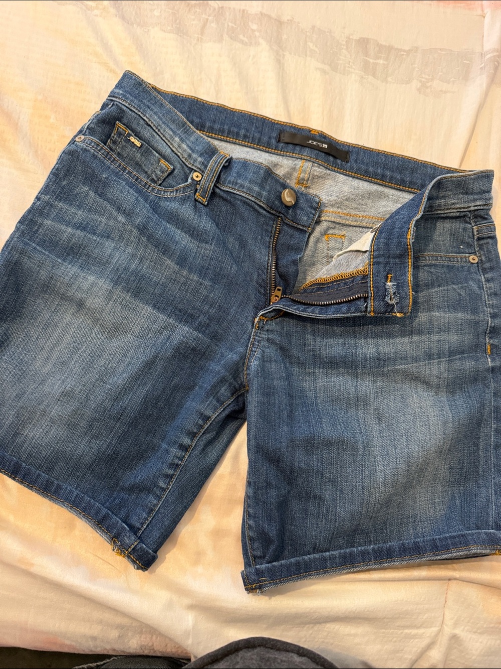 Joe's Jeans Blue Denim Jean Shorts